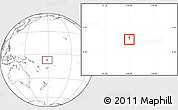 Blank Location Map of Vaitupu