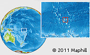 Physical Location Map of Vaitupu
