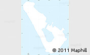 Gray Simple Map of Vaitupu