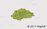 Satellite 3D Map of Terego, cropped outside