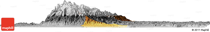 Physical Horizon Map of Bwamba, desaturated Physical Horizon Map of Bwamba, desaturated