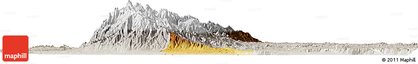 Physical Horizon Map of Bwamba, lighten, semi-desaturated Physical Horizon Map of Bwamba, lighten, semi-desaturated