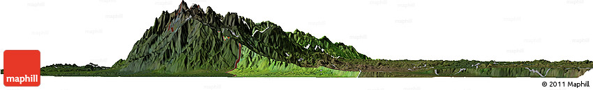 Satellite Horizon Map of Bwamba, darken Satellite Horizon Map of Bwamba, darken