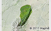 Satellite Map of Bwamba, lighten