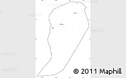 Blank Simple Map of Bwamba, cropped outside