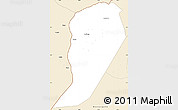 Classic Style Simple Map of Bwamba