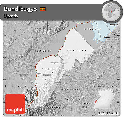 Gray Map of Bundibugyo