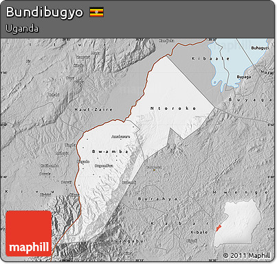 Gray Map of Bundibugyo