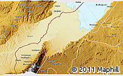 Physical 3D Map of Ntoroko