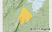 Savanna Style Map of Ntoroko