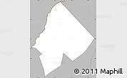 Gray Simple Map of Ntoroko