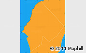 Political Simple Map of Ntoroko