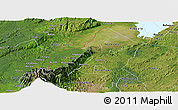 Satellite Panoramic Map of Bundibugyo