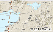 Shaded Relief 3D Map of Bunyaruguru