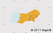 Political Map of Bunyaruguru, cropped outside