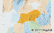 Political Map of Bunyaruguru, lighten