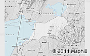 Silver Style Map of Bunyaruguru