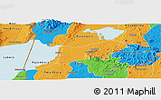 Political Panoramic Map of Bunyaruguru