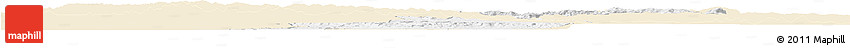 Classic Style Horizon Map of Bushenyi, single color outside