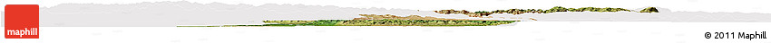 Satellite Horizon Map of Bushenyi, cropped outside