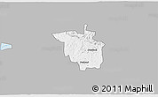 Gray 3D Map of Igara, single color outside