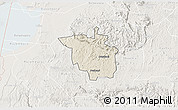 Shaded Relief 3D Map of Igara, lighten