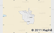 Classic Style Map of Igara, single color outside