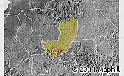 Satellite Map of Sheema, desaturated