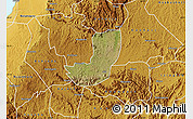 Satellite Map of Sheema, physical outside