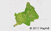 Satellite Map of Gulu, cropped outside