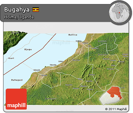 Satellite 3D Map of Bugahya