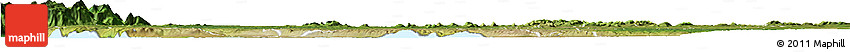 Satellite Horizon Map of Bugahya