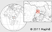 Blank Location Map of Bugahya