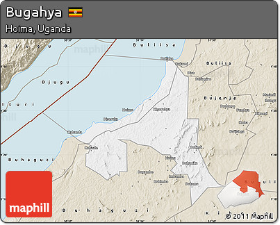 Classic Style Map of Bugahya