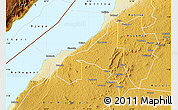 Physical Map of Bugahya