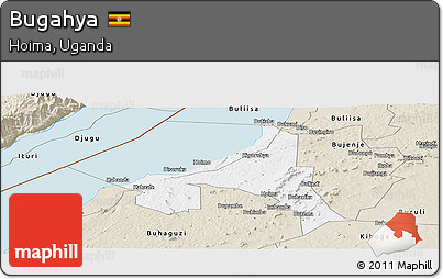 Classic Style Panoramic Map of Bugahya