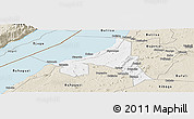 Classic Style Panoramic Map of Bugahya