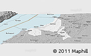 Gray Panoramic Map of Bugahya