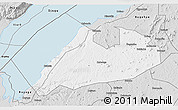 Silver Style 3D Map of Buhaguzi