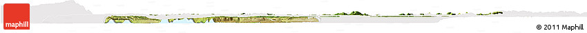 Satellite Horizon Map of Buhaguzi, cropped outside
