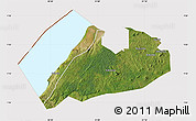 Satellite Map of Buhaguzi, cropped outside