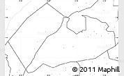 Blank Simple Map of Buhaguzi, no labels