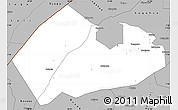 Gray Simple Map of Buhaguzi