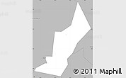 Gray Simple Map of Butembe
