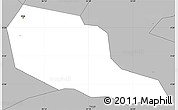 Gray Simple Map of Jinja Municipality