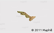 Satellite 3D Map of Rukiga, cropped outside