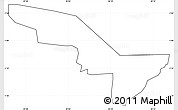 Blank Simple Map of Rukiga, cropped outside, no labels