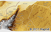 Physical 3D Map of Burahya