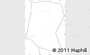 Blank Simple Map of Kitagwenda, no labels