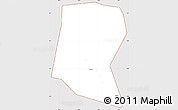 Classic Style Simple Map of Kitagwenda, cropped outside